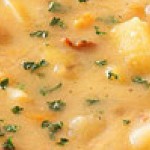 Braces friendly recipe for ultimate potato soup.