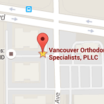 map of Vancouver Orthodontic Specialists